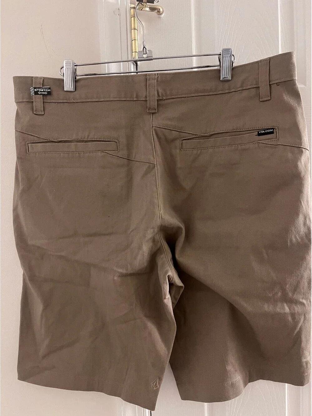 Volcom Men's Khaki Casual Shorts Size 36